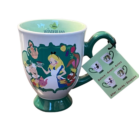 Disney | Dining | Disney Parks Alice In Wonderland Color Changing Mug ...
